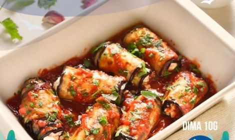 Ricetta Involtini di Melanzane Chetogenici