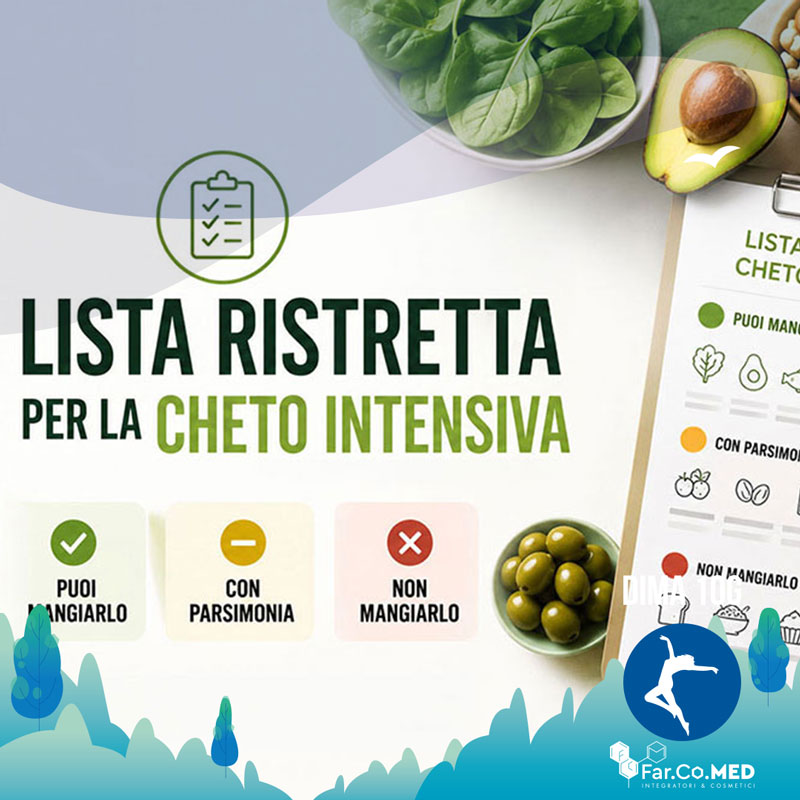 lista ristretta per la cheto intensiva