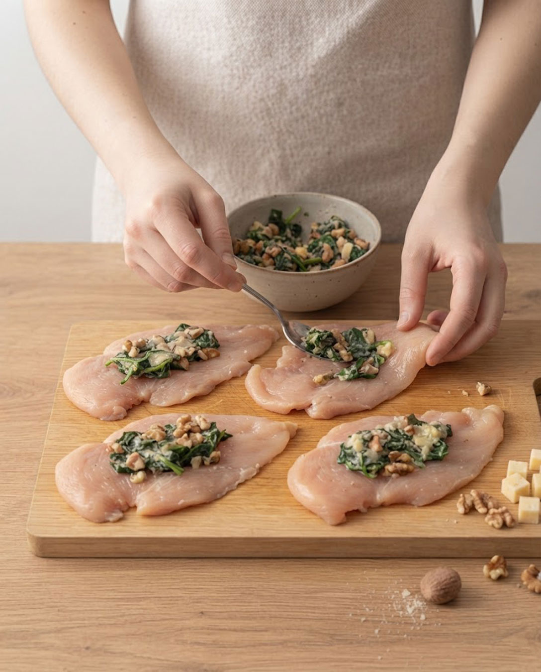 Farcisci il pollo